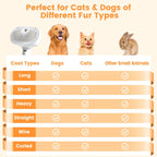 3-in-1 Pet Hair Removal Steam Brush