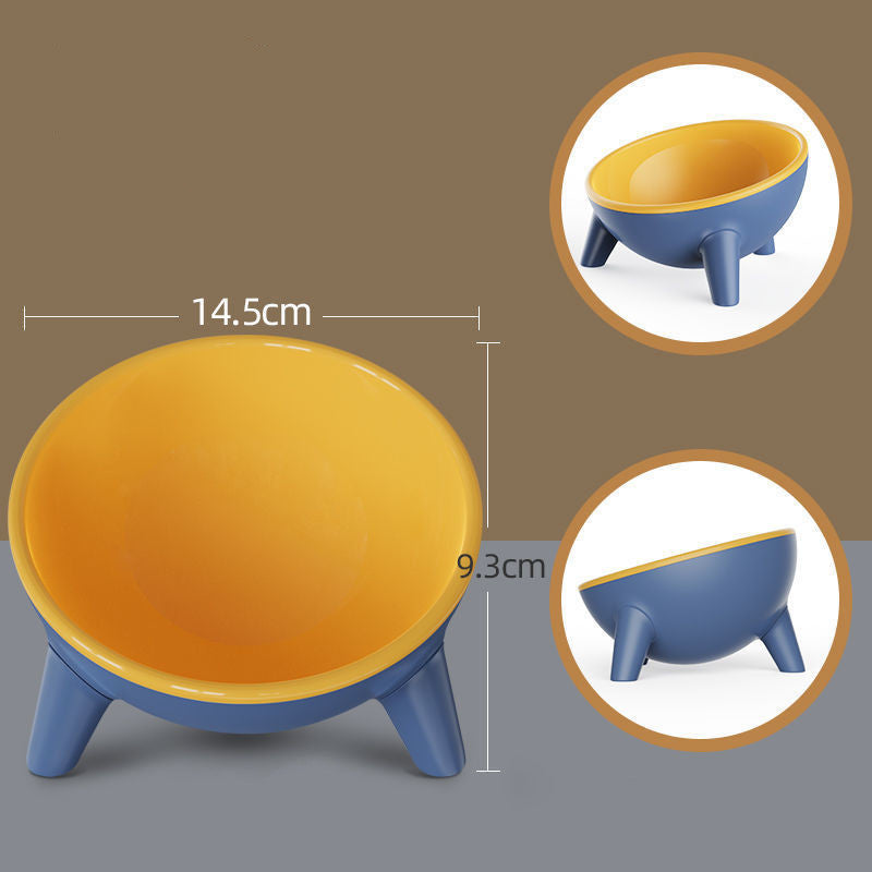 Pet Food Bowl with Stand for Cats & Dogs