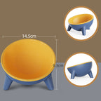 Pet Food Bowl with Stand for Cats & Dogs