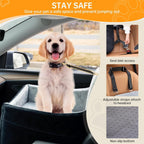 Pet Car Bed for Small & Medium Dogs – Backseat Cushion