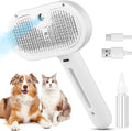 3-in-1 Pet Hair Removal Steam Brush