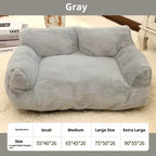 Soft Plush Rabbit Pet Sofa Bed