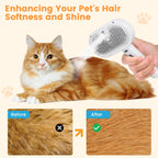 3-in-1 Pet Hair Removal Steam Brush