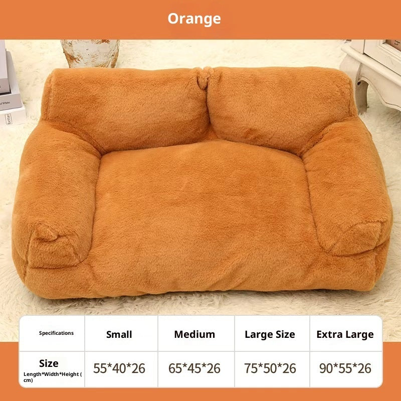 Soft Plush Rabbit Pet Sofa Bed